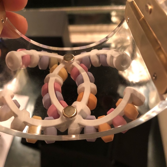 Authentic Sweet Candy Signature Chanel Lucite Cuff - Picture 5 of 8